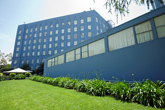 Historic Building - east side of Scientology complex off of Sunset Boulevard, Hollywood