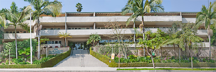 Painted apartment in South Pasadena